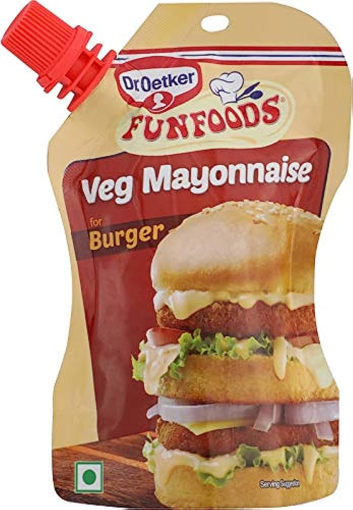 Dr Oetker Funfoods Veg Mayonnaise for Burger