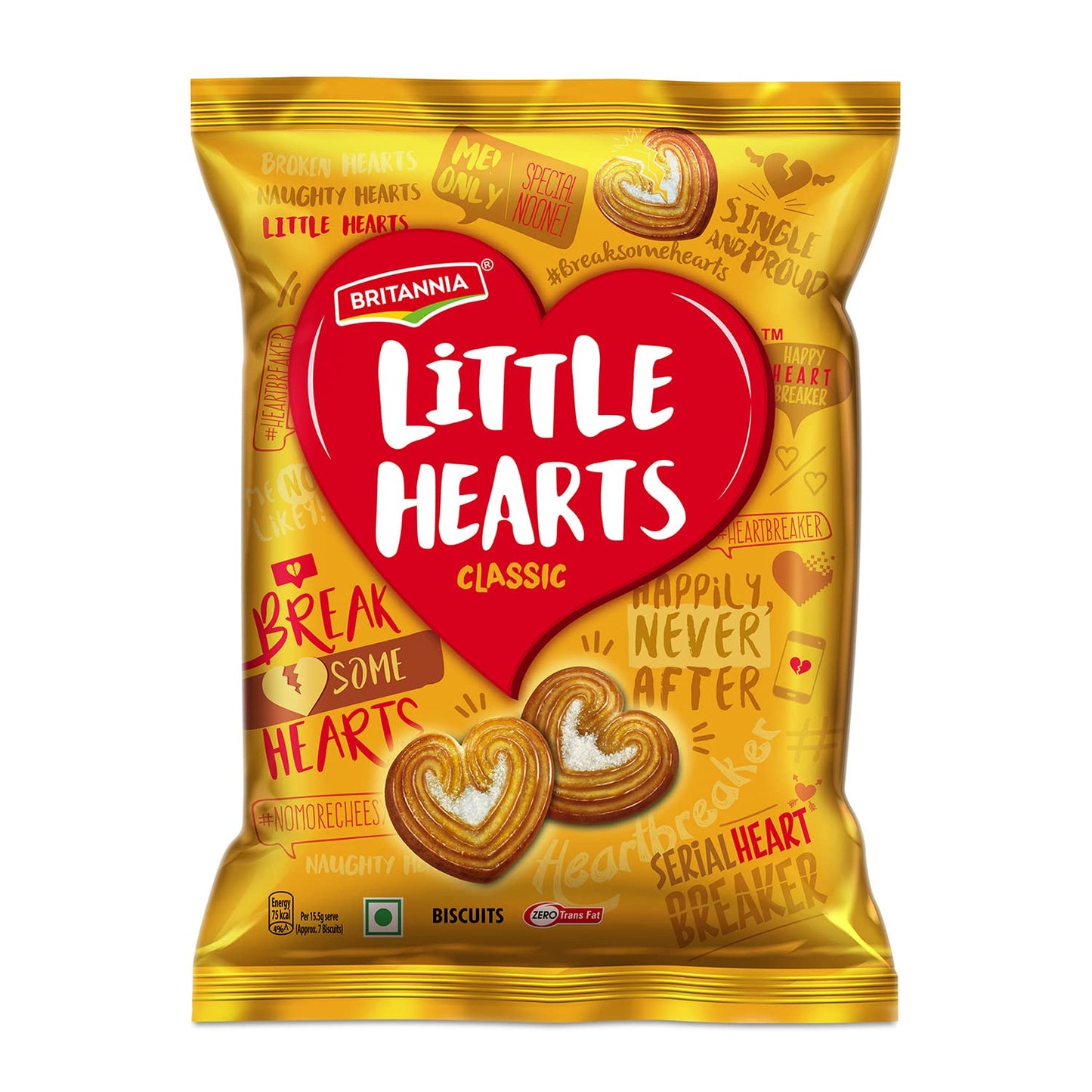 Biscuit Britannia Little Hearts Classic