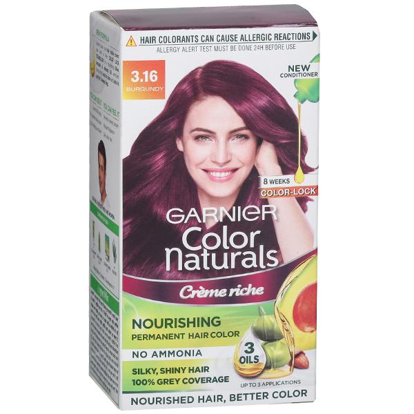 Garnier Color Naturals. 3.16 Burgundy