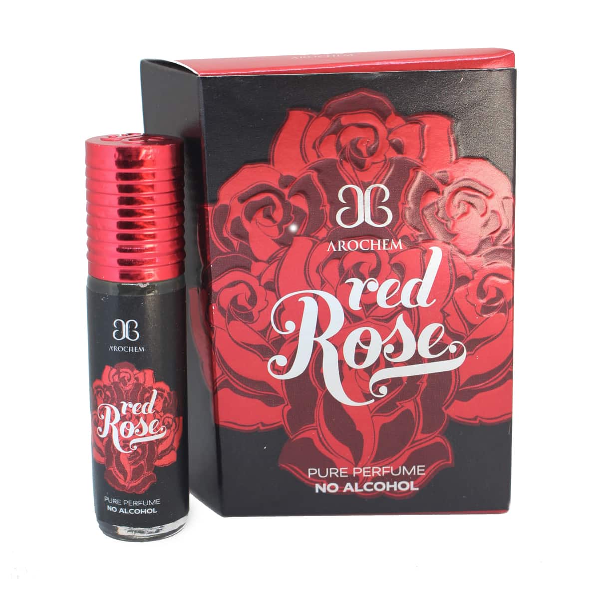 Arochem Red Rose Concentrated Apparel Pure Pefume Roll On