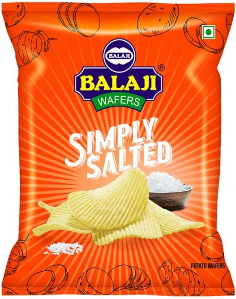 Balaji Wafers Crunchem Simply Salted