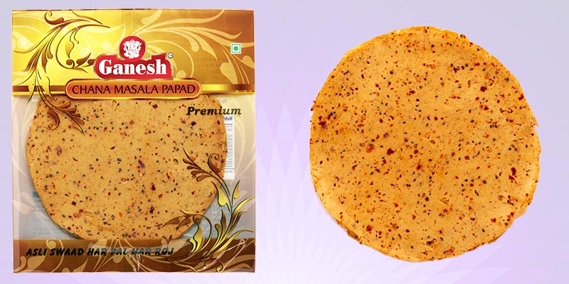 Ganesh Chana Masala Papad