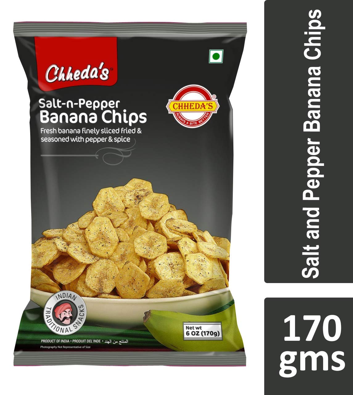 Chhedas Salt-n-Pepper Banana Chips