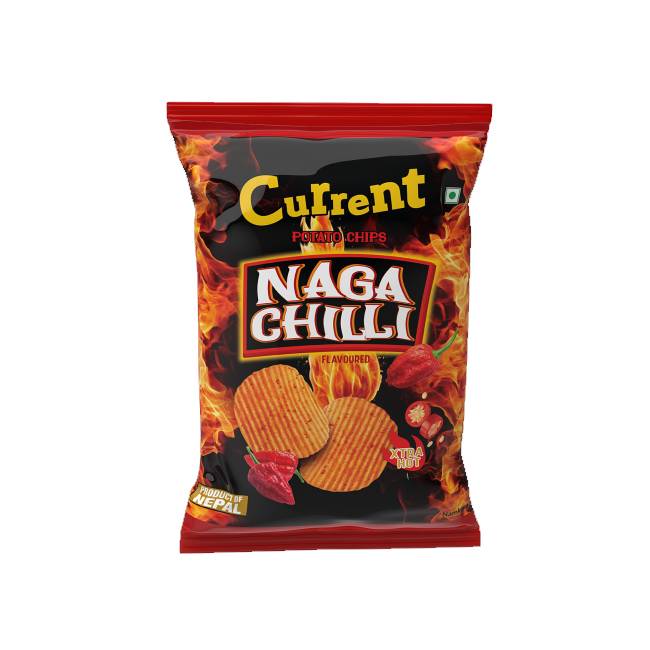 Current Potato Chips Naga Chilli 45 g