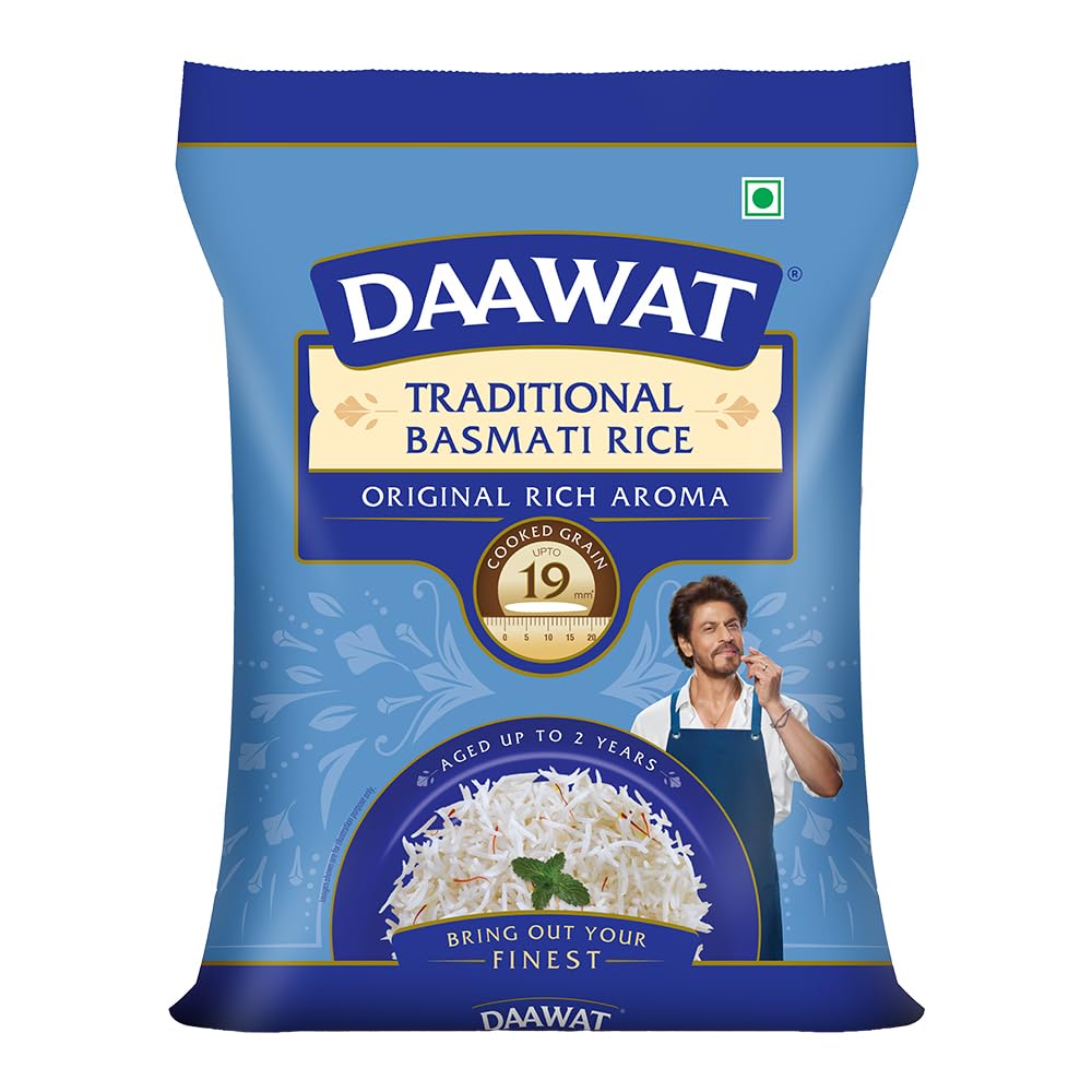 Daawat Traditional Basmati RIce Original Aroma 5 kg
