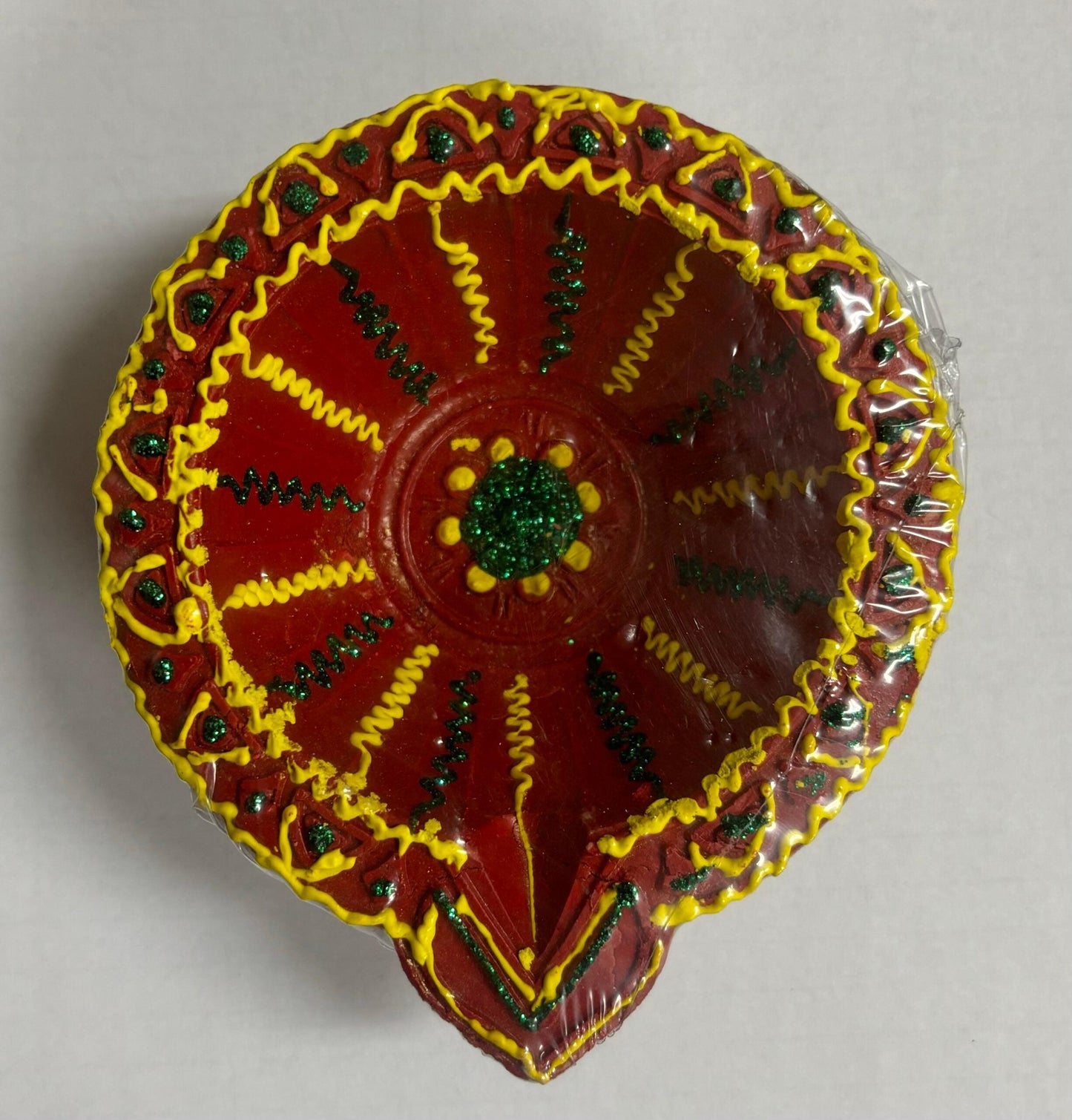 Diwali A-Akhand Diya Color 4.5 inch s