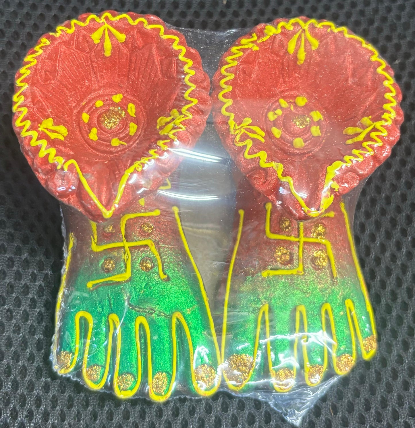 Diwali Laxmi Paduka Diya 3x1 inch