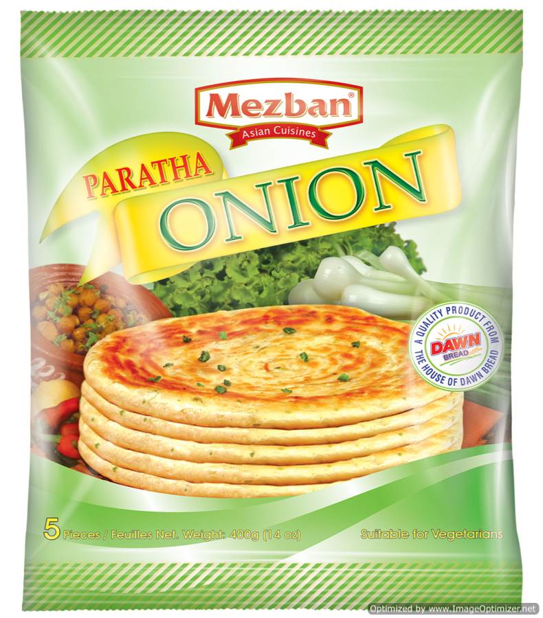 Frozen Mezban Onion Parathas