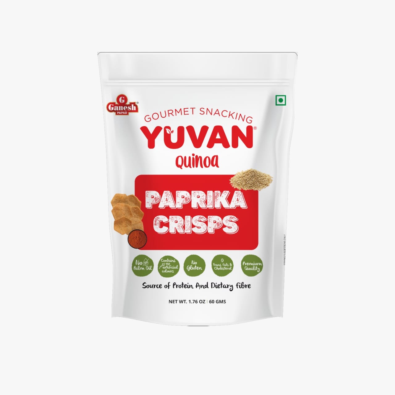 Ganesh Yuvan Quinoa Paarika Crisp