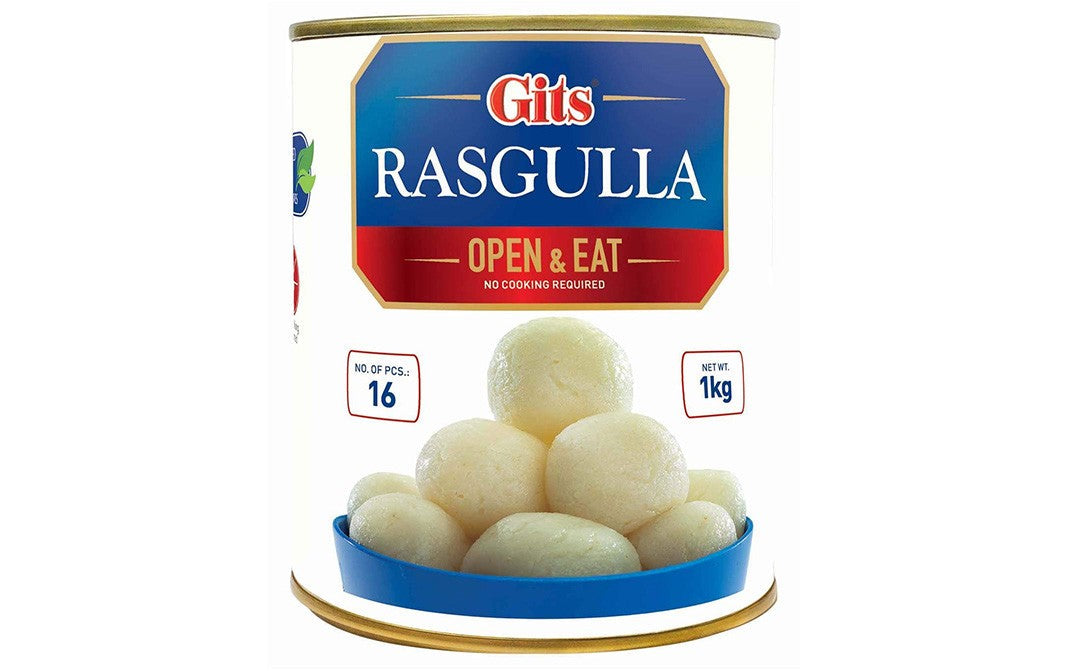Gits Rasgulla Open & Eat Tin
