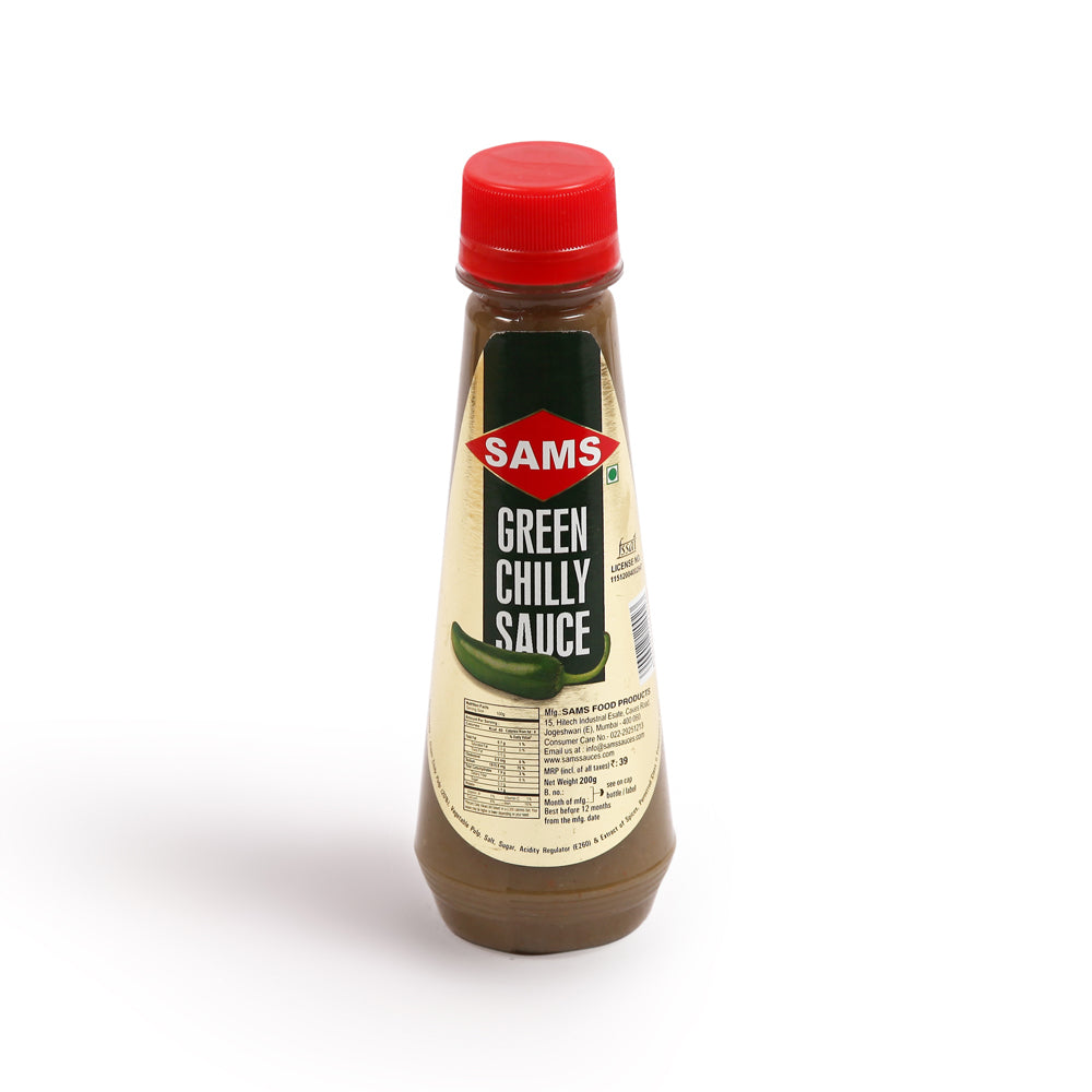 Sams Green Chilli Sauce