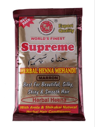 Supreme Herbal Henna Mehandi Maroon