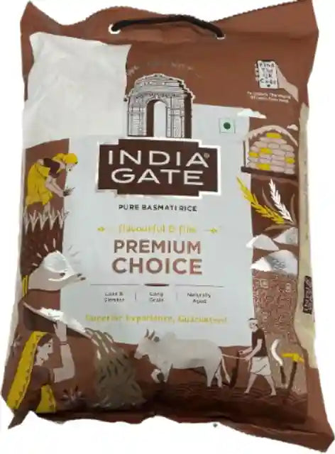 India Gate Pure Basmati Rice Premium Choice 5 kg