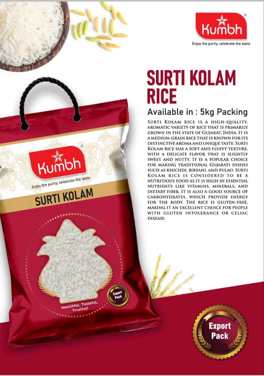 Kumbh Surti Kolam Rice 5 kg