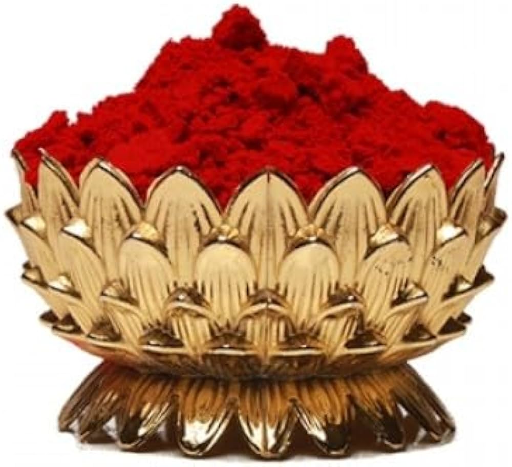 Laxmidevi Kum kum Tin For Pooja Purpose Only
