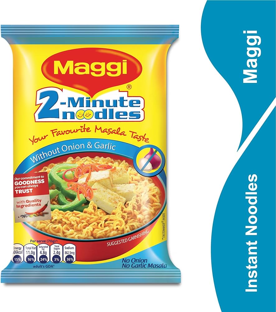 Maggi Masala Noodles Without Onion & Garlic