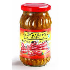 Mother Stuffed Red Chilli Pickle