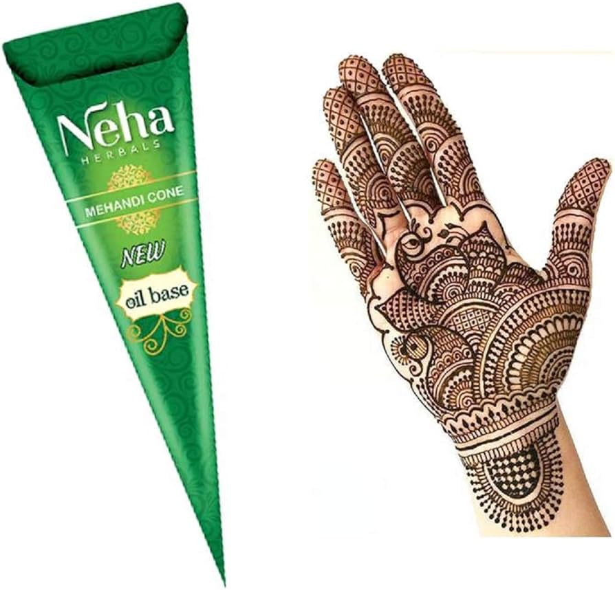 Neha Henna Mehandi Cone 1 Pic
