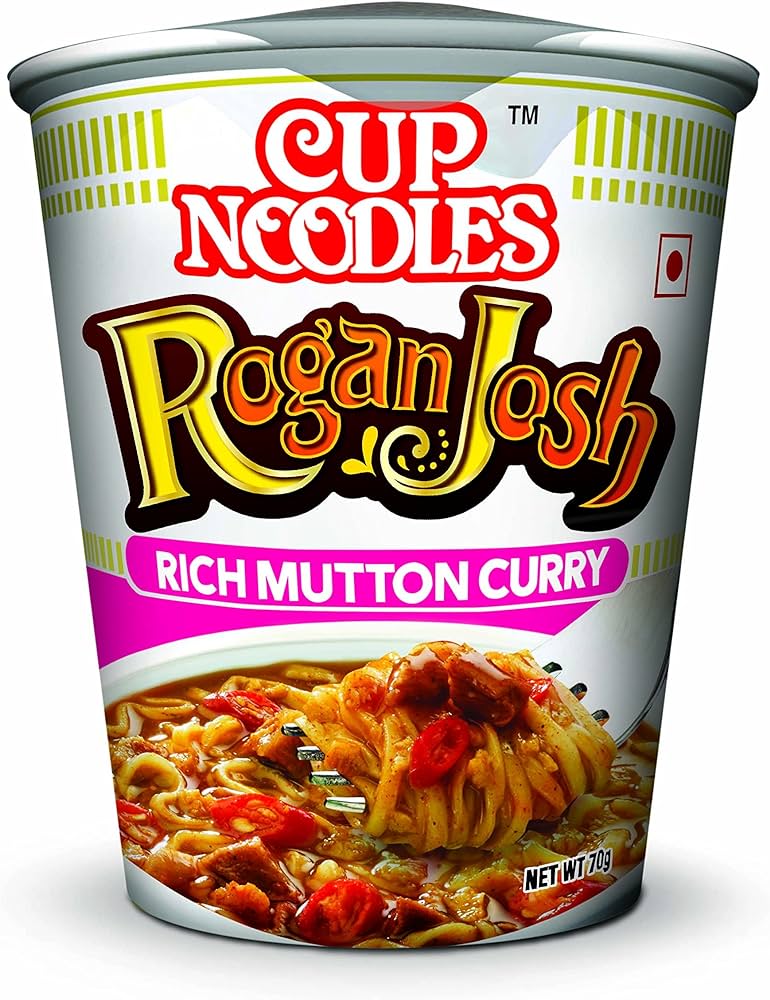 Nissin Cup Noodles Rogan Josh