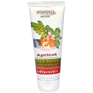 Patanjali Apricot with Wheat germ & Aloe Vera Face Scrub