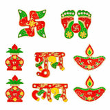 Shubh Labh Sticker (Multiple Colors)