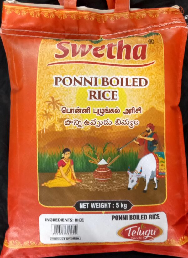 Swetha Telugu Foods Ponni Boiled Rice