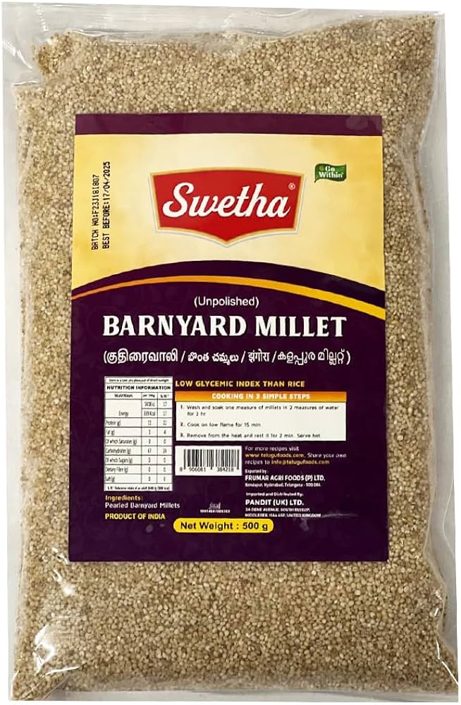 Swetha Telugu Food Barnyard Millet