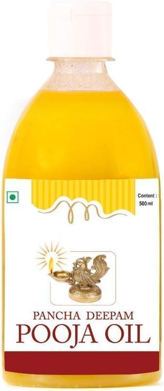 श्वेता तेलुगू फूड पंचदीपम पूजा तेल ५०० मिली