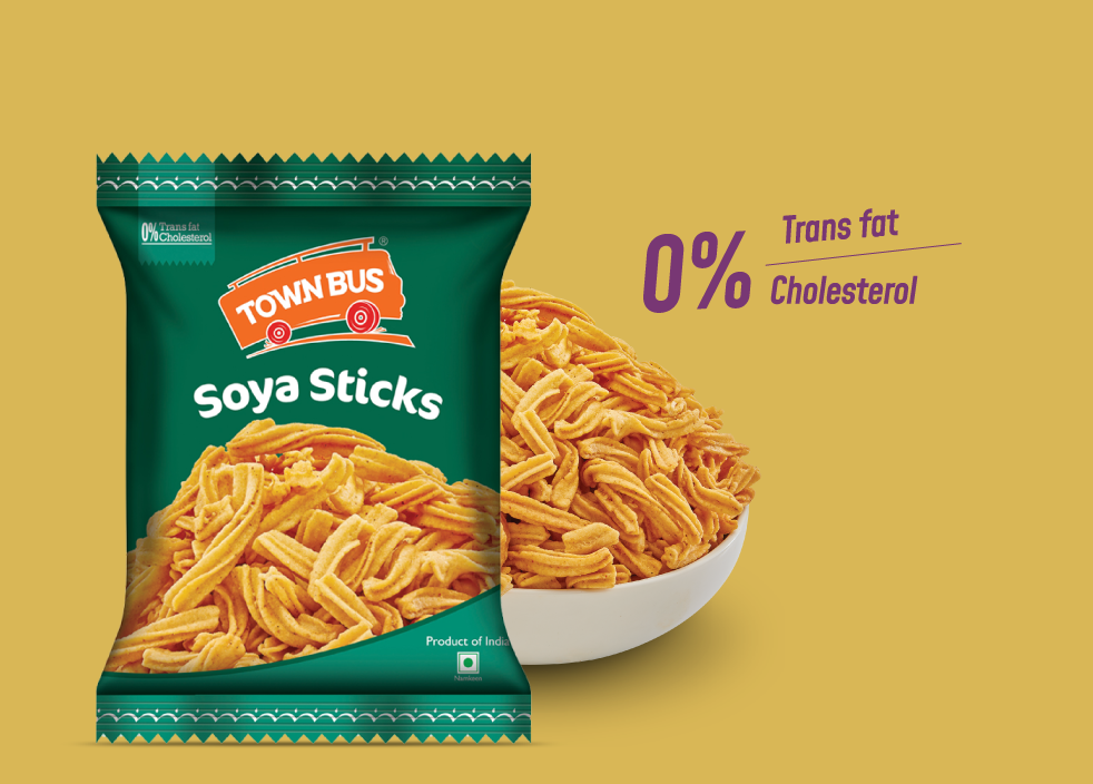 Town Bus Soya Sticks