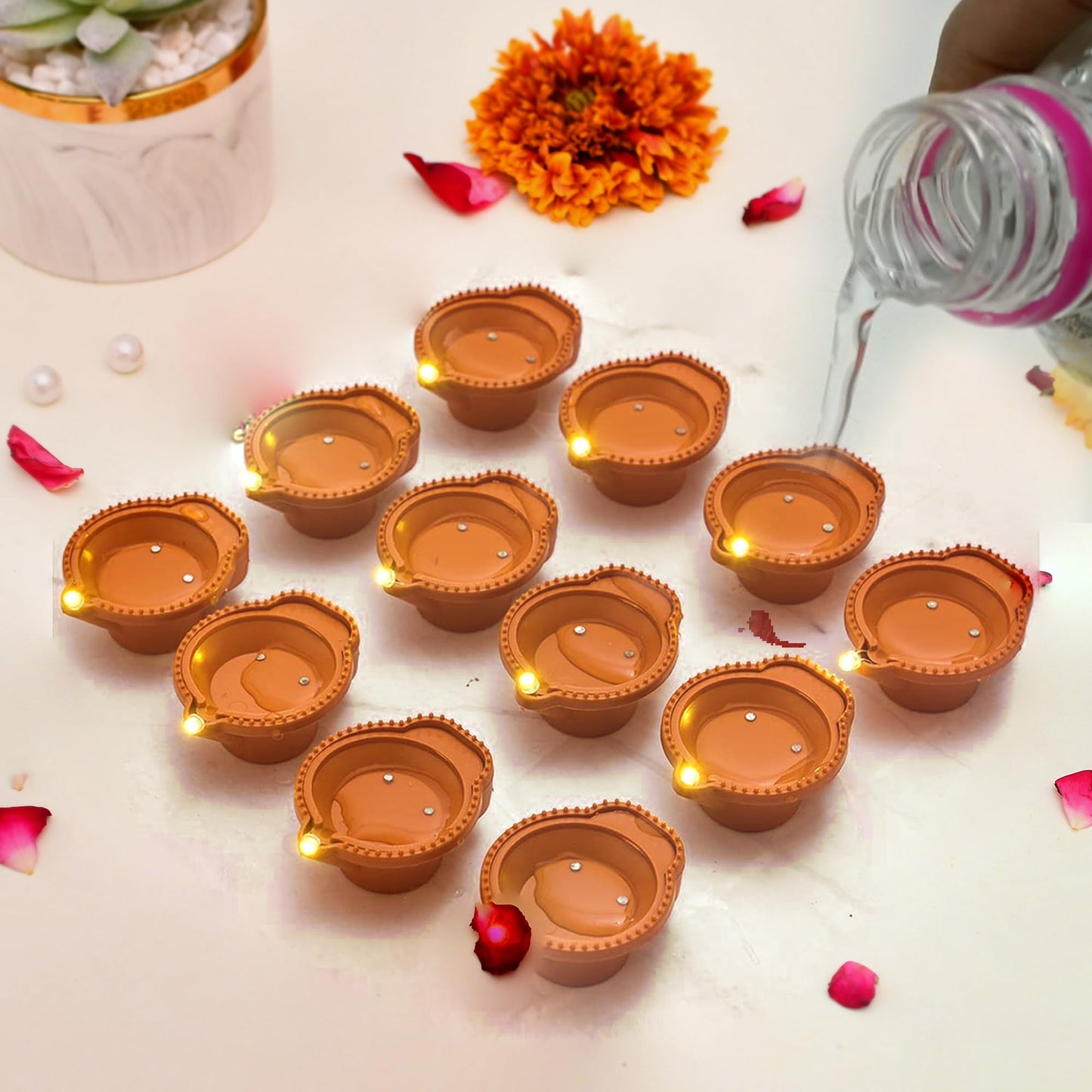 Water Led Sensor Diya