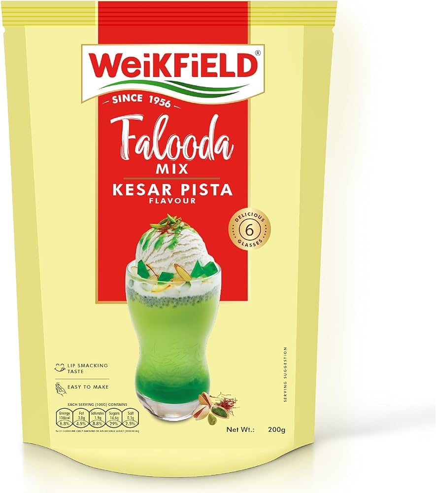 Weikfield Falooda Mix Kesar Pista Flavoured