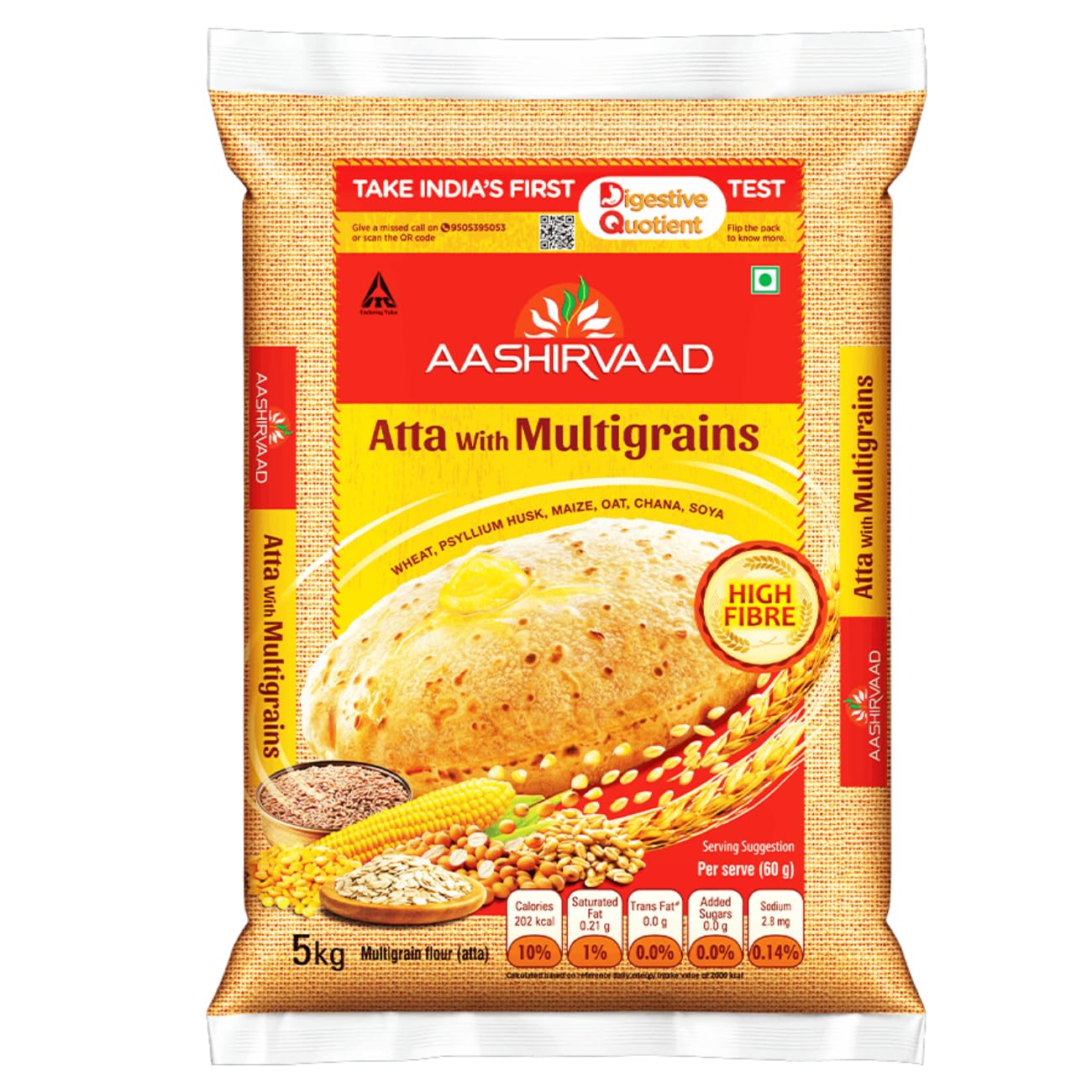 Atta Aashirvaad マルチグレイン (全粒小麦粉/インド)
