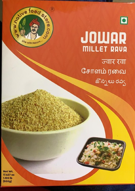 Native Food Store Jowar Millet Rava